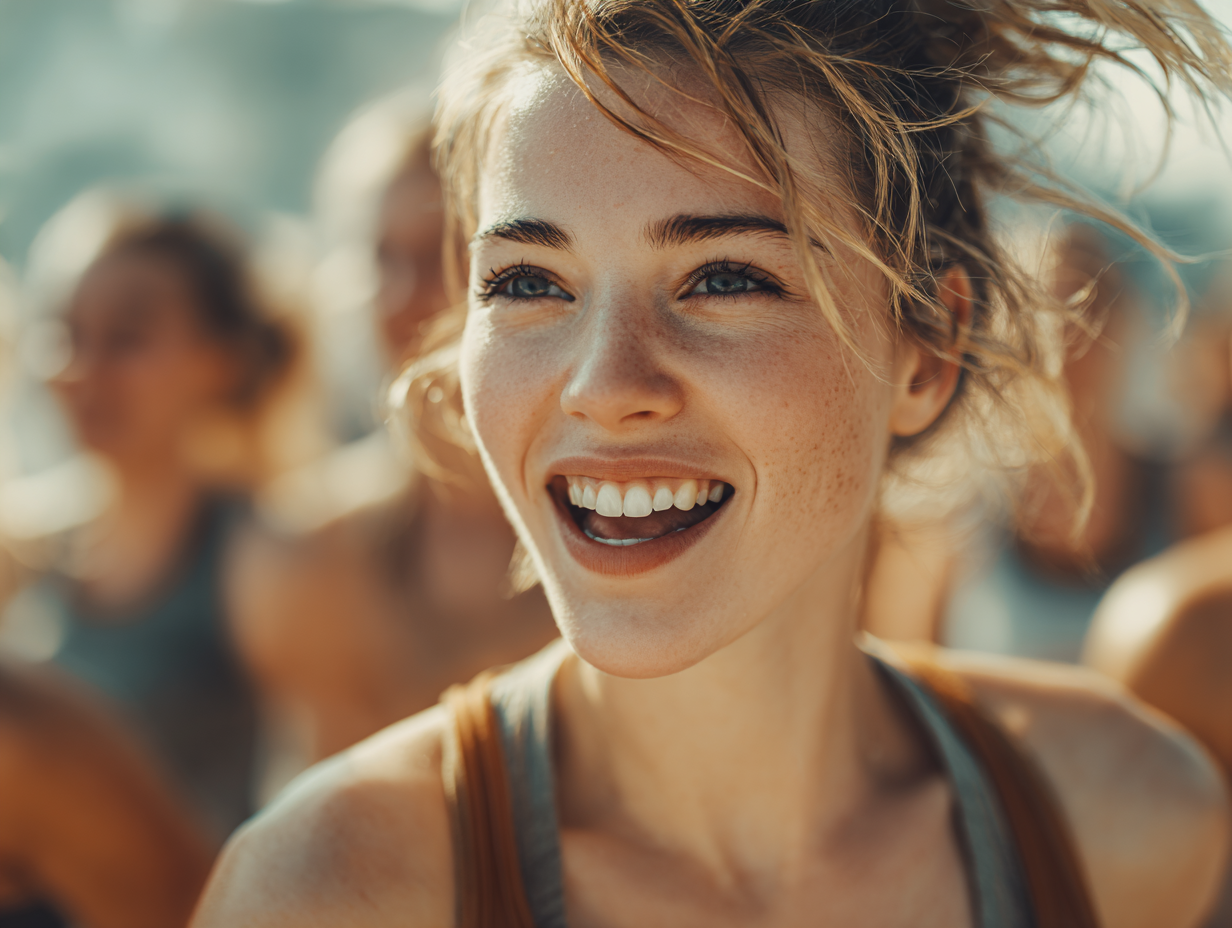 Люди різного віку в спортзалі